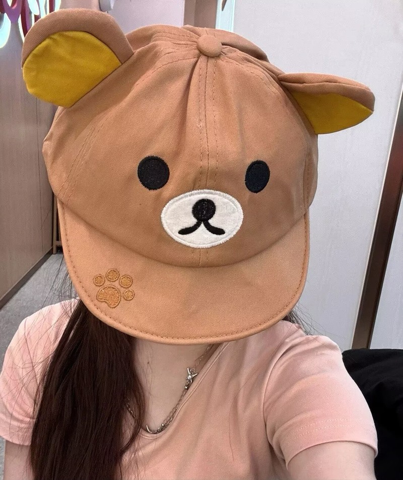 Rilakkuma Bear With Ear Cap Su - Visor Sun Hat のレビューと価格