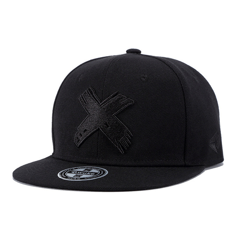 Letter X 3D Embroidered Flat-B - Snapback Hat Flat のレビューと価格