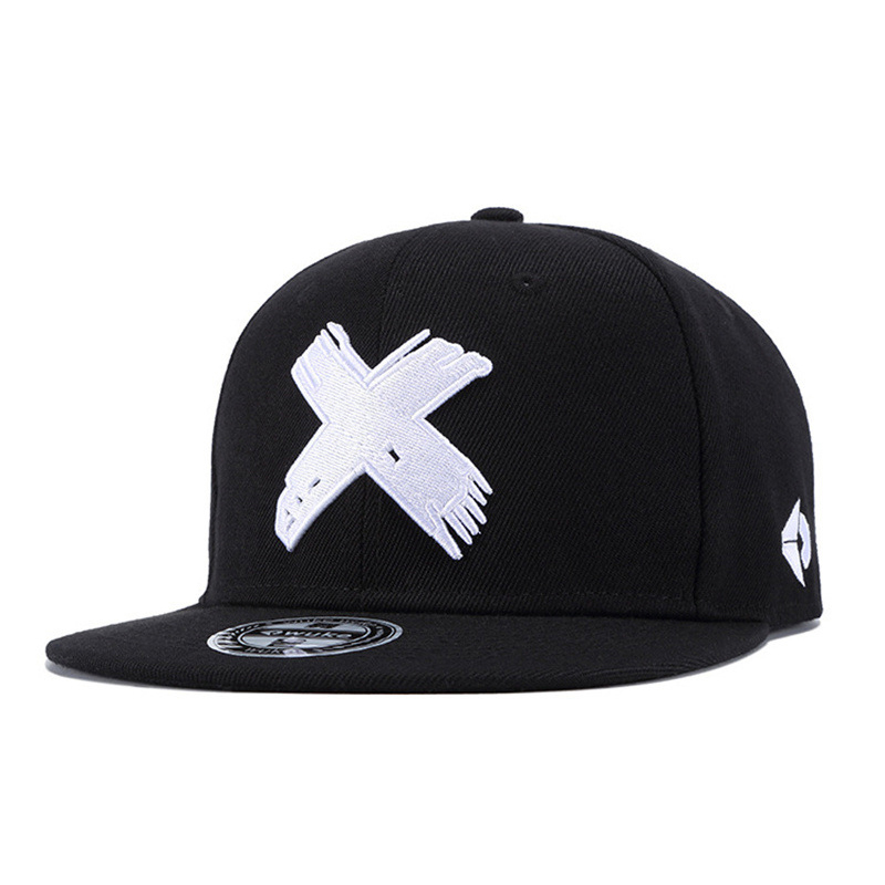 Letter X 3D Embroidered Flat-B - Snapback Hat Flat のレビューと価格