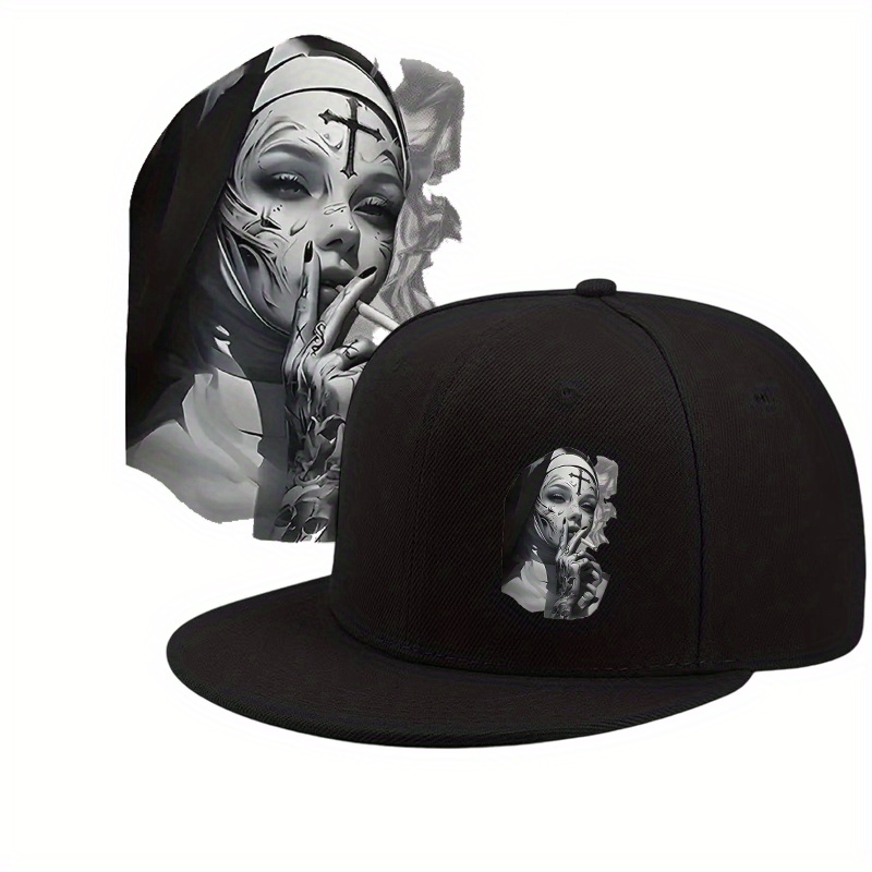 Fashion Flat Brim Baseball Cap - Snapback Hat Flat のレビューと価格