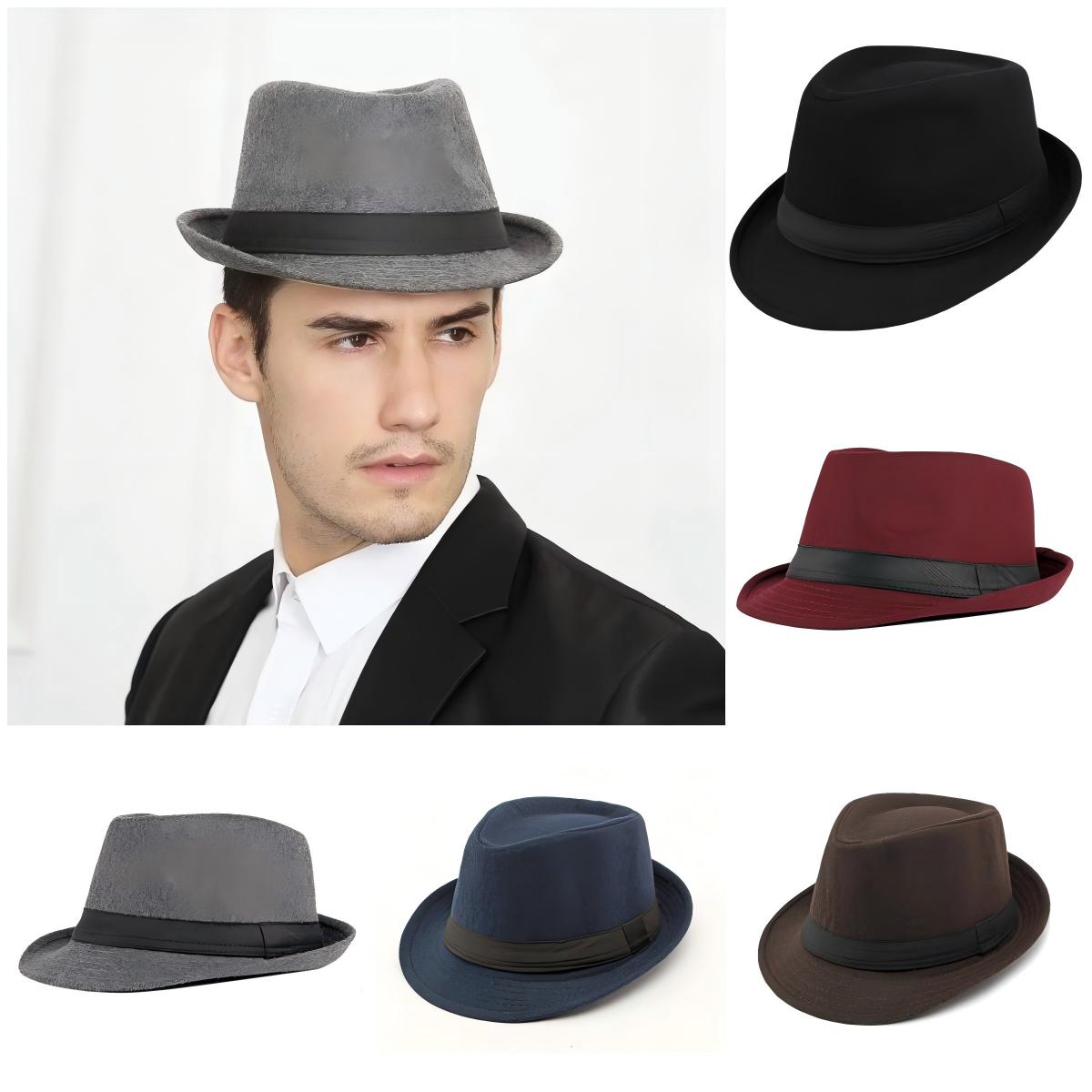 Hat for Men New Autumn Winter  - Fedora Hat Wool のレビューと価格