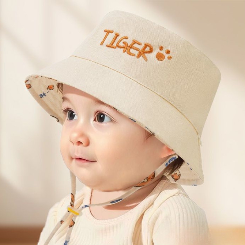 Letter Embroidered Baby Bucket - Bucket Hat Cotton のレビューと価格
