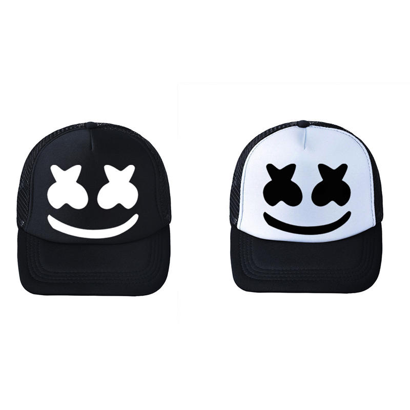DJ Hip Pop Hat Marshmello Cosp - Trucker Cap Mesh のレビューと価格