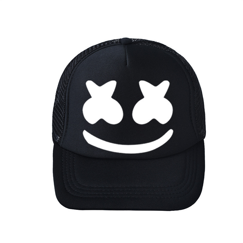 DJ Hip Pop Hat Marshmello Cosp - Trucker Cap Mesh のレビューと価格