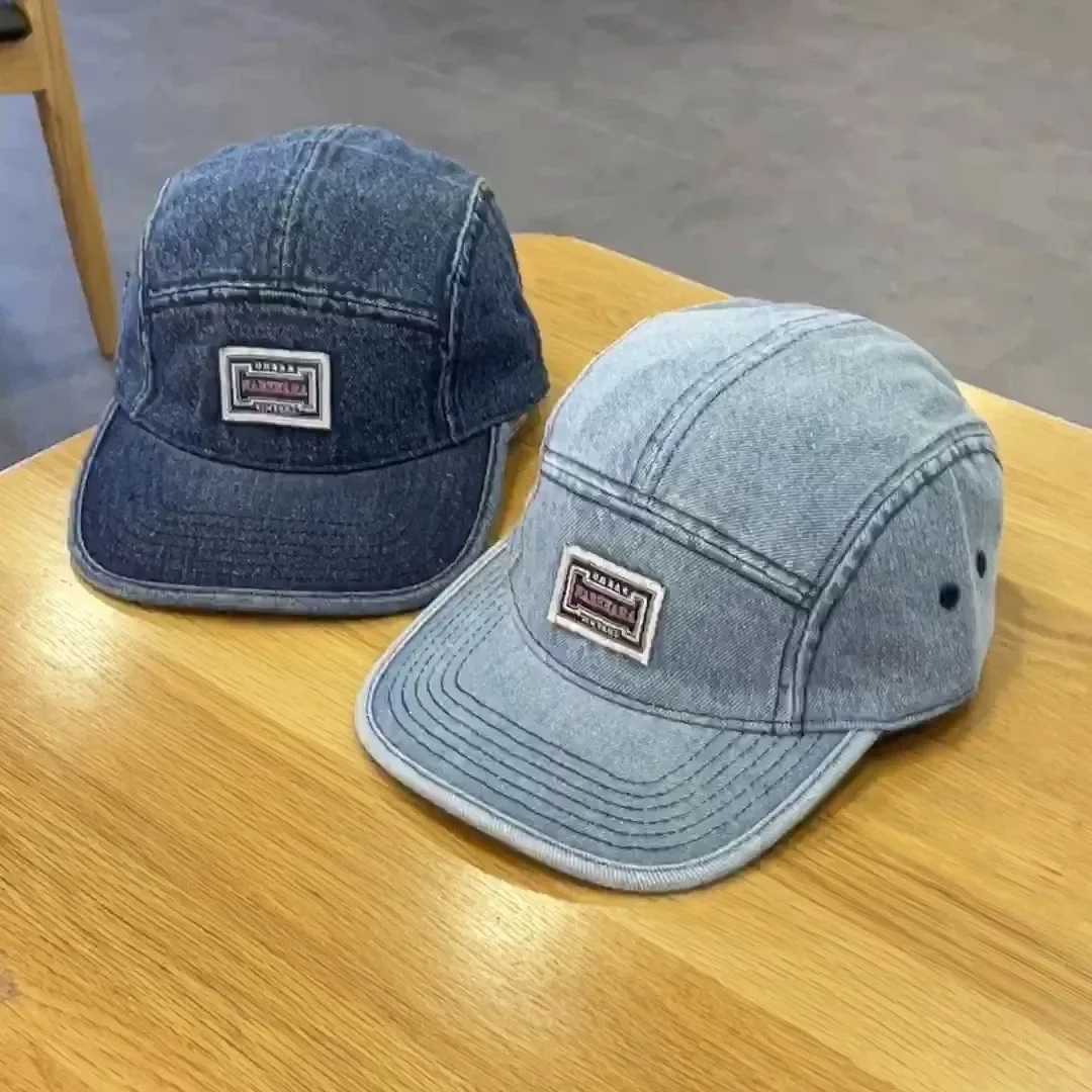 Vintage Flat Brim Denim Baseba - Corduroy Cap 5 Panel のレビューと価格