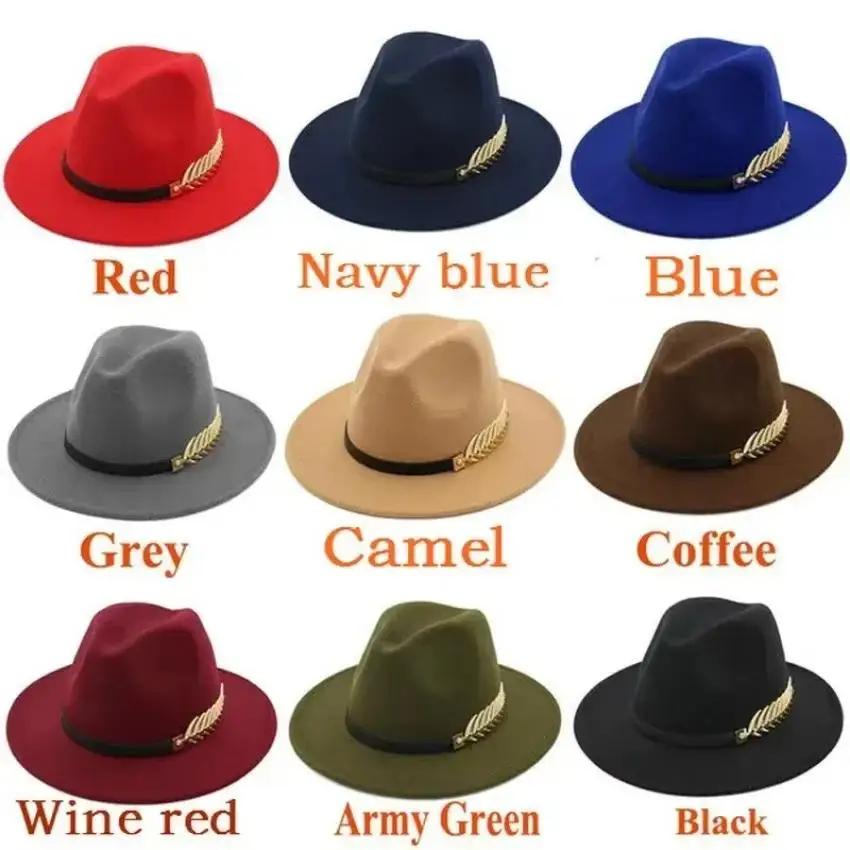 Simple Fashion Formal Occasion - Fedora Hat Wool のレビューと価格