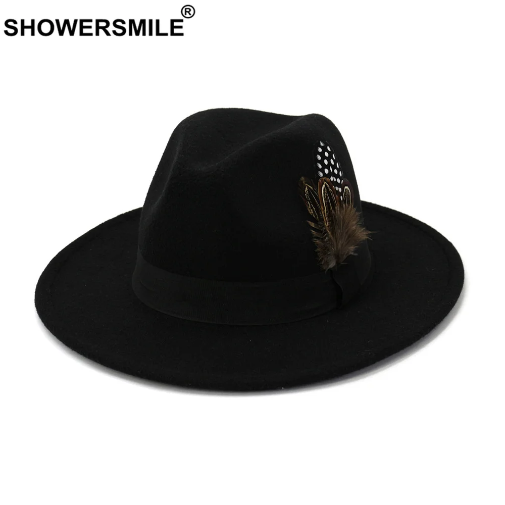 SHOWERSMILE Royal Blue Women M - Fedora Hat Wool のレビューと価格