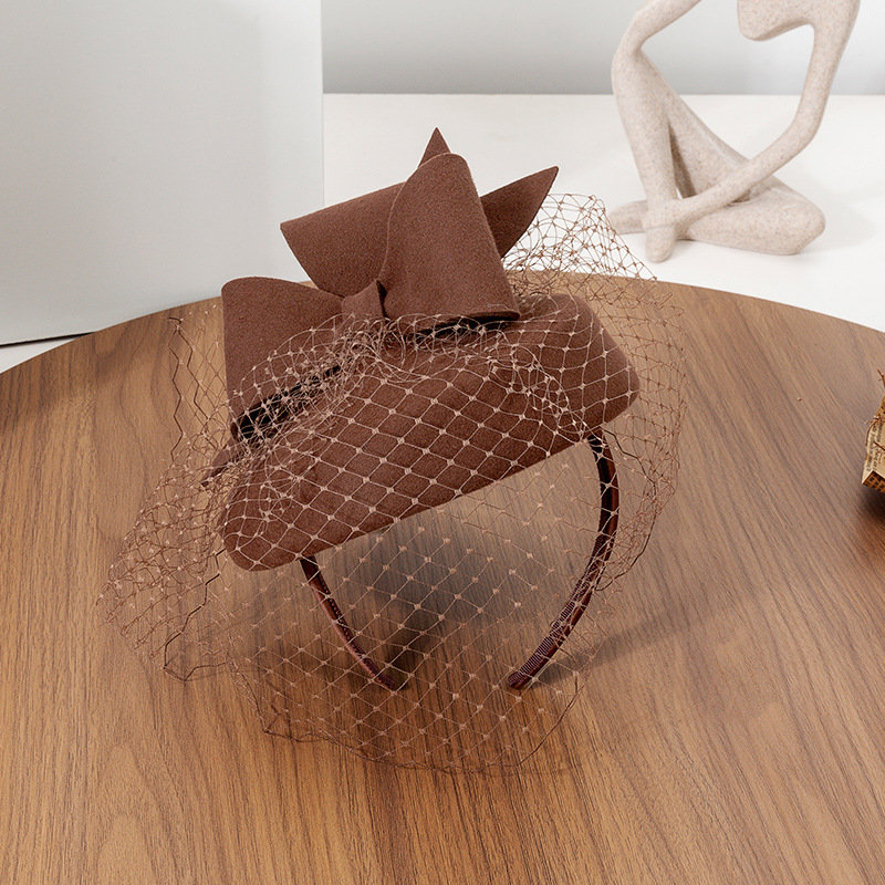 French Black Beret Fascinator  - Beret French Wool のレビューと価格