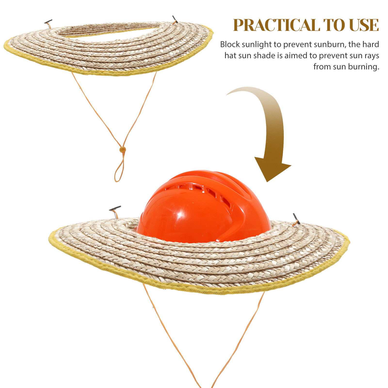 2Pcs Hard Hat Sun Shade Full B - Visor Sun Hat のレビューと価格