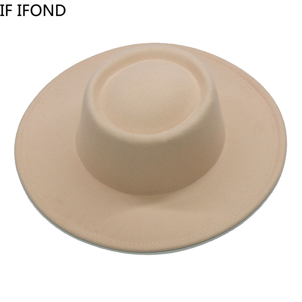 Fedora Hats Men Women 8.5CM Wi - Fedora Hat Wool のレビューと価格