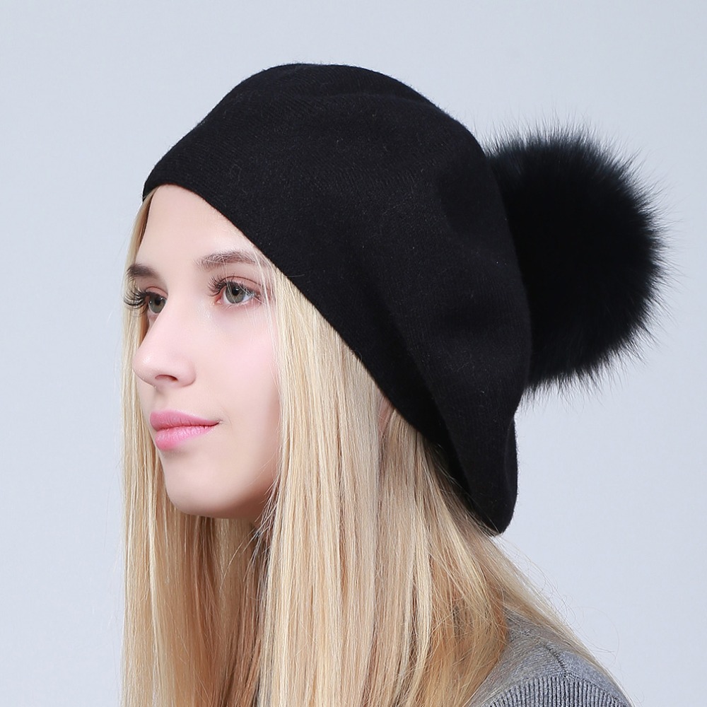 Geebro Women's Beret Hat Winte - Beret French Wool のレビューと価格