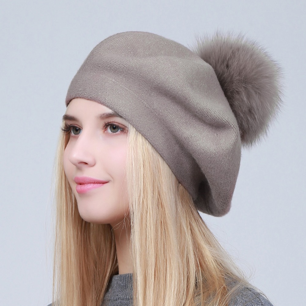 Geebro Women's Beret Hat Winte - Beret French Wool のレビューと価格