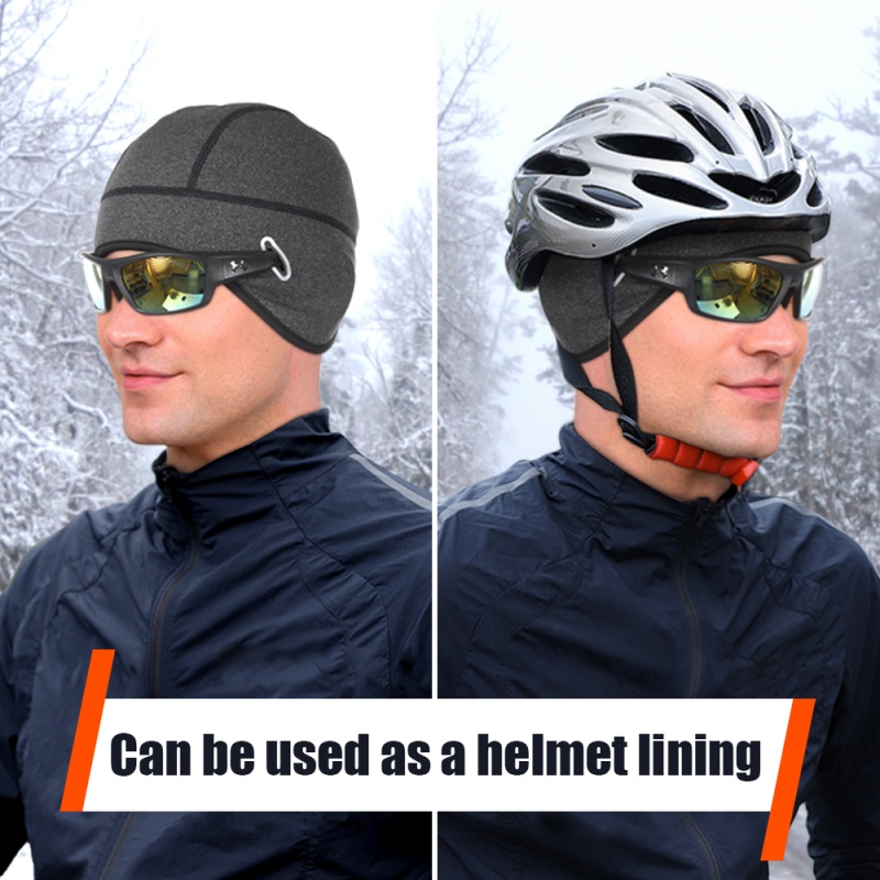 Winter Cycling Warm Cap MTB He - Skull Cap Helmet Liner のレビューと価格