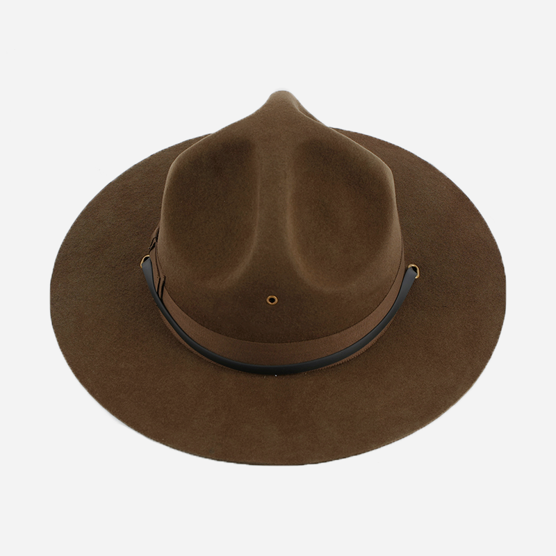 Woolen Top Hat Instructor Hat  - Fedora Hat Wool のレビューと価格
