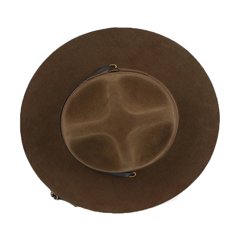 Woolen Top Hat Instructor Hat  - Fedora Hat Wool のレビューと価格