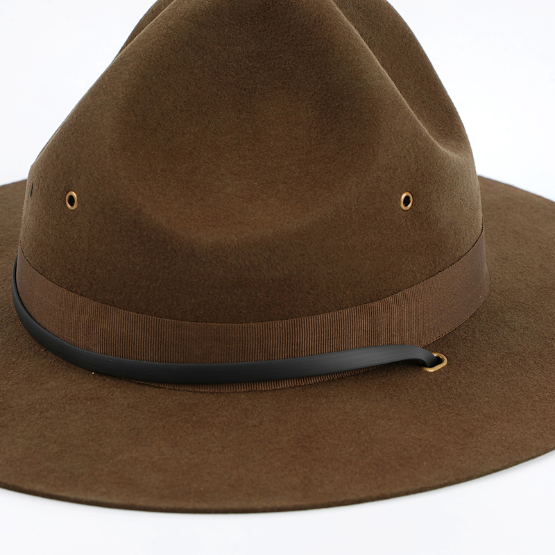 Woolen Top Hat Instructor Hat  - Fedora Hat Wool のレビューと価格