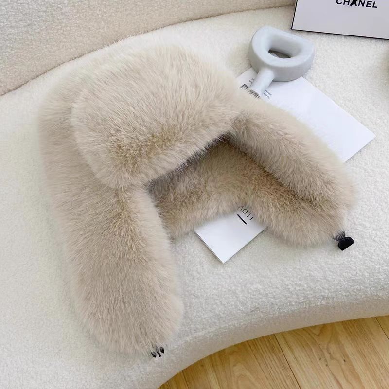 2025 New Winter Women Faux Fur - Winter Trapper Hat のレビューと価格