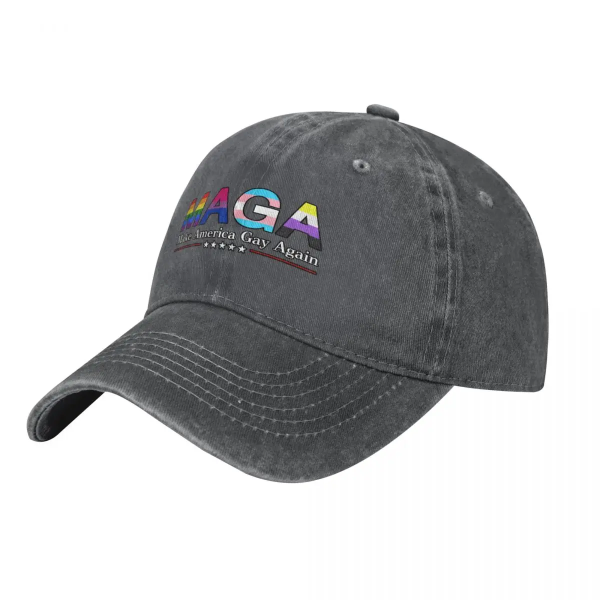 MAGA: Make America Gay Again w - Baseball Cap Structured のレビューと価格
