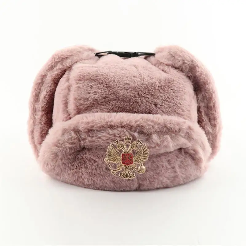 Soviet Badge Ushanka Men&Women - Winter Trapper Hat のレビューと価格