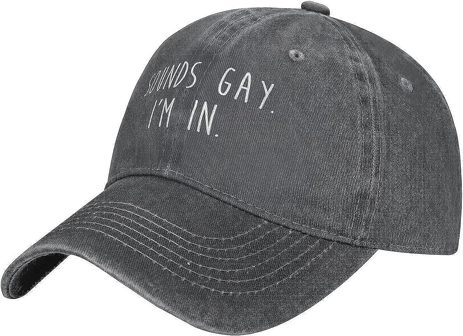 Hat Funny Gay Sounds Gay I'm i - Golf Cap Dad のレビューと価格