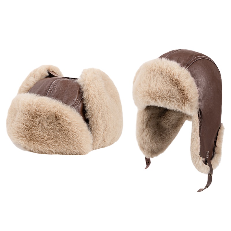 Winter Thick Warm Russian Usha - Winter Trapper Hat のレビューと価格
