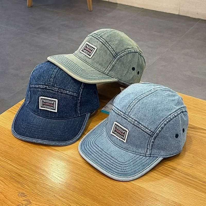 Vintage Flat Brim Denim Baseba - Corduroy Cap 5 Panel のレビューと価格