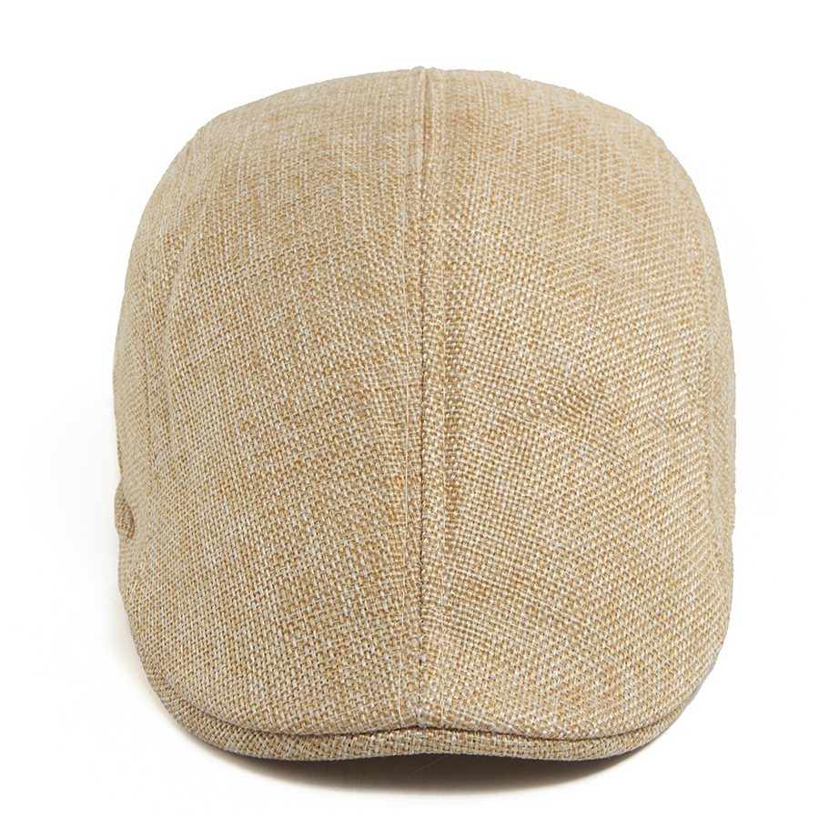 Men's Linen Flat Cap Spring Su - Newsboy Cap Ivy のレビューと価格