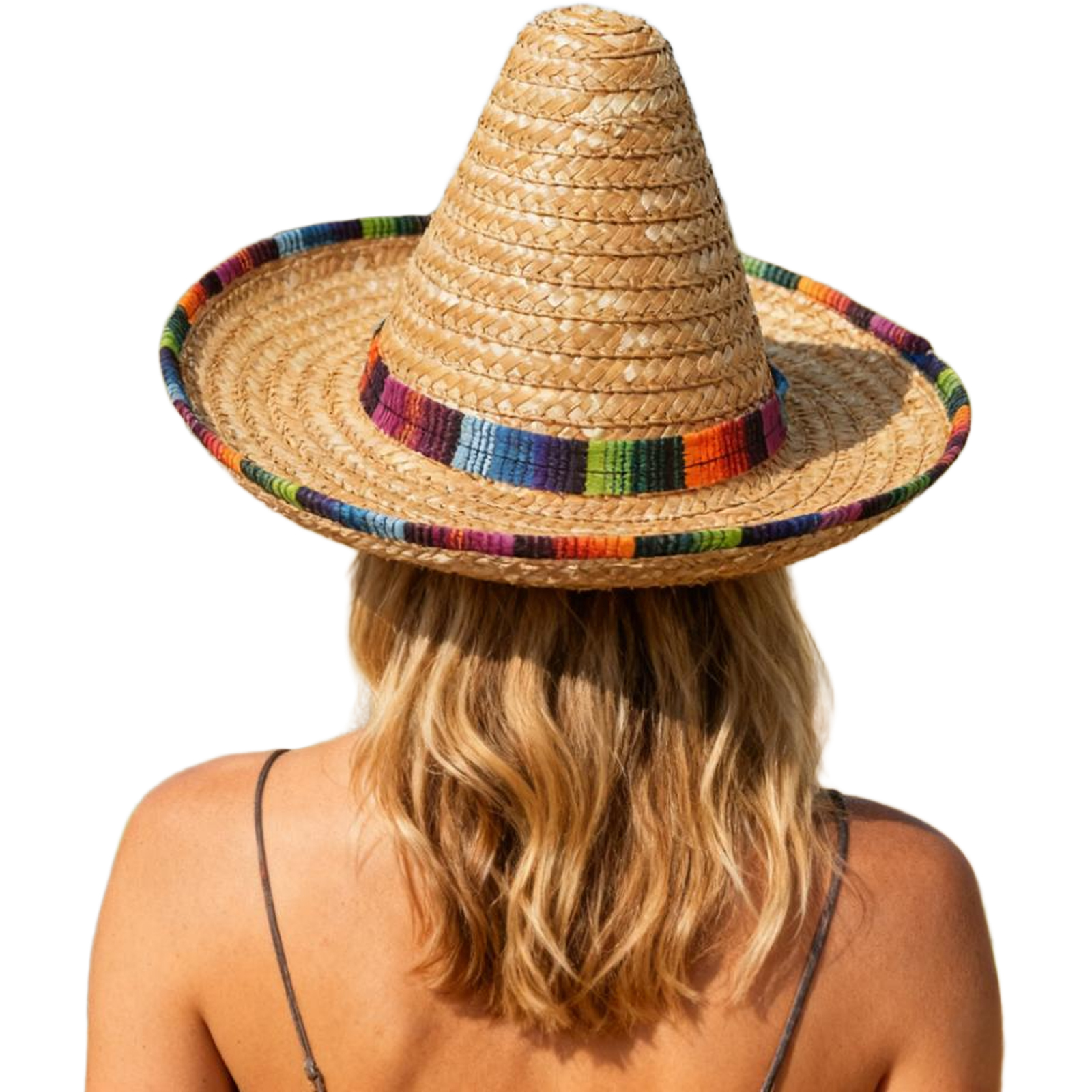 Mexican Straw Hat Carnival Wid - Sun Hat Wide Brim のレビューと価格