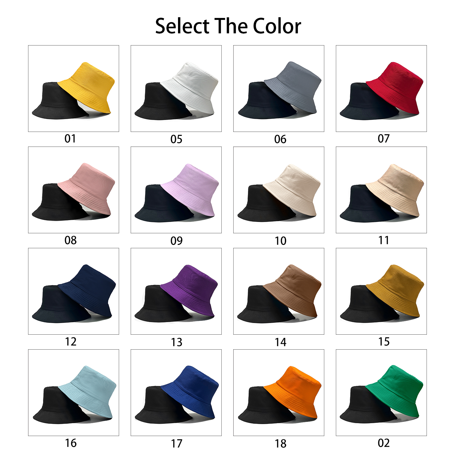 Custom Logo Double Side Fisher - Bucket Hat Cotton のレビューと価格