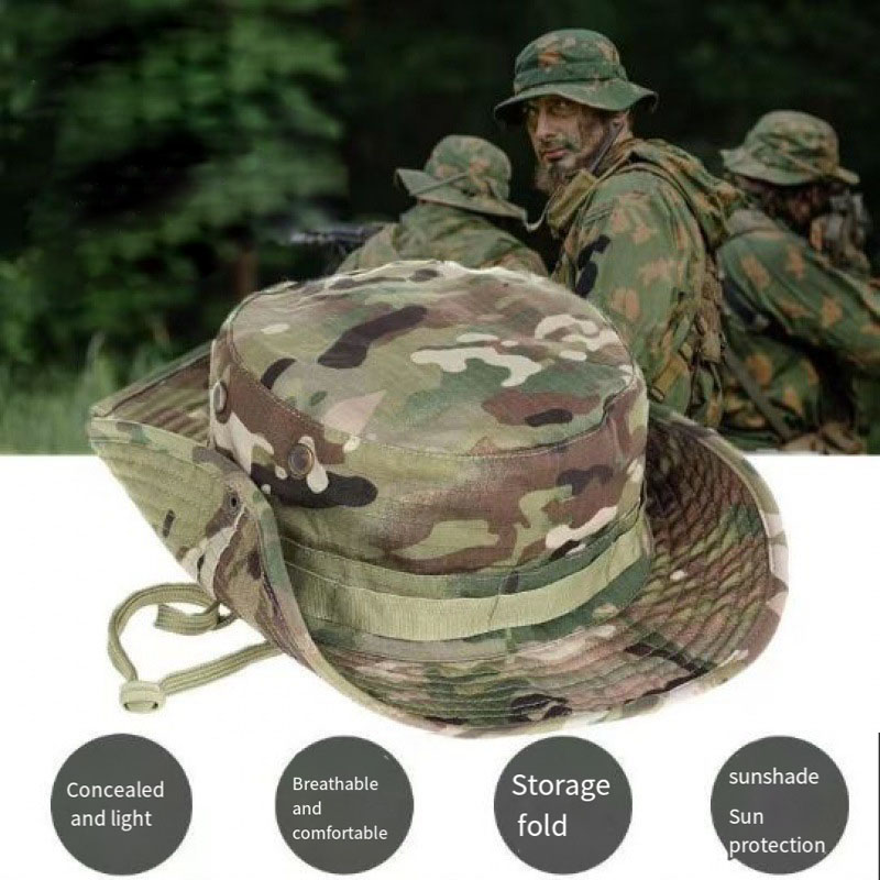 Tactical Camouflage Fishing Ca - Boonie Hat Tactical のレビューと価格