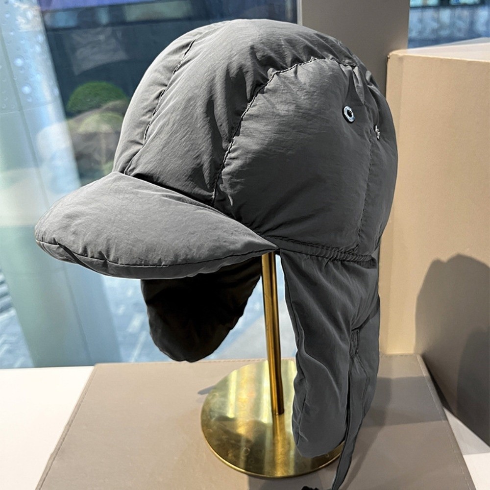 Solid Color Padded Bomber Hats - Trapper Hat Ear Flap のレビューと価格