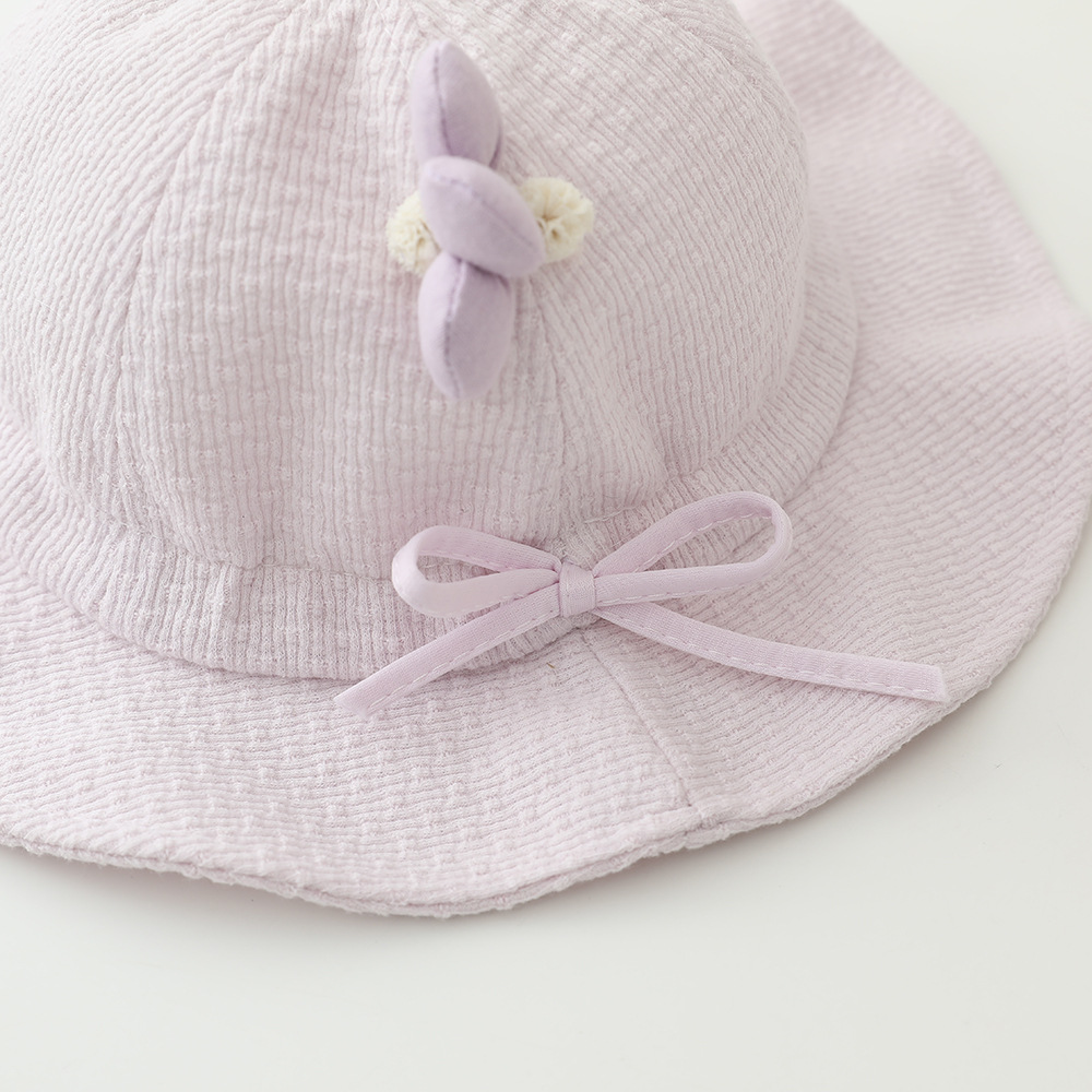 Baby Girls Sun Hat 48cm 6-24 M - Bucket Hat Cotton のレビューと価格