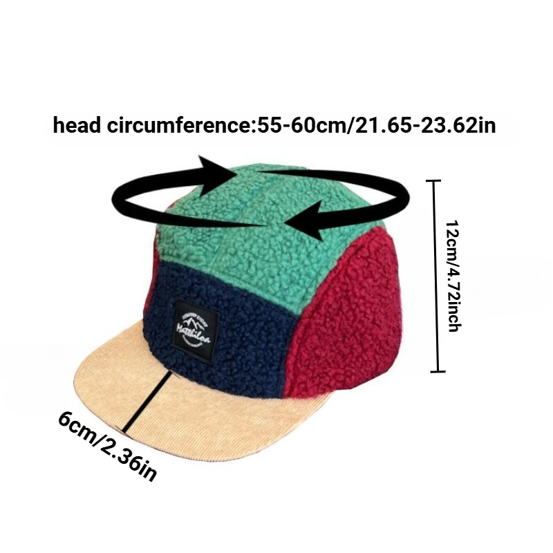 5 Panel Retro Fleece Cap for M - Corduroy Cap 5 Panel のレビューと価格
