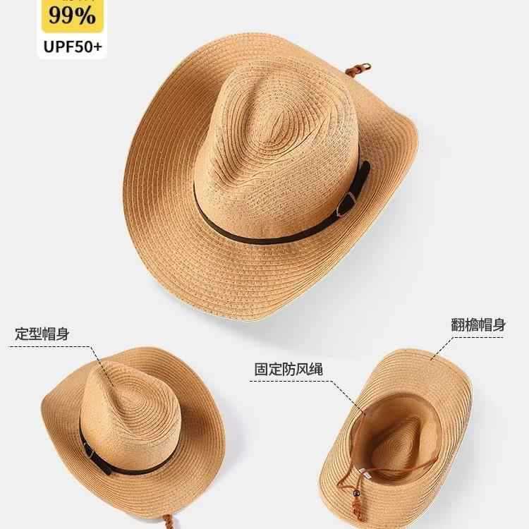 Summer Men Western Shapeable C - Cowboy Hat Straw のレビューと価格