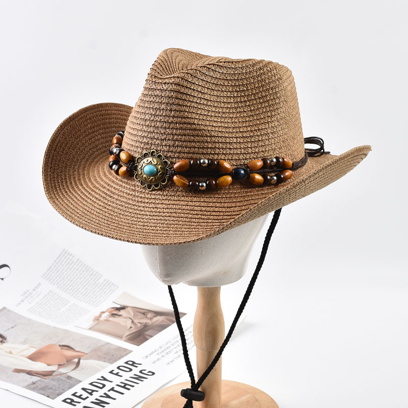 Straw Western Cowboy Hat For W - Cowboy Hat Straw のレビューと価格