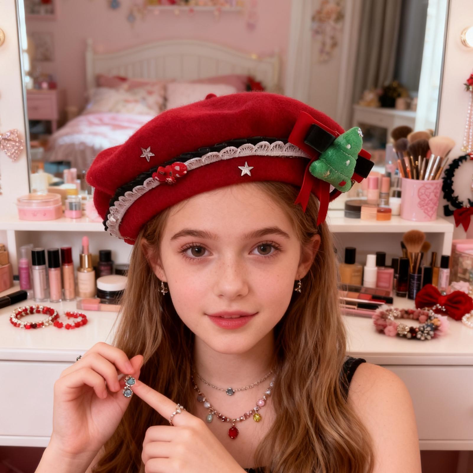 Berets For Women Cute Warm Woo - Beret French Wool のレビューと価格