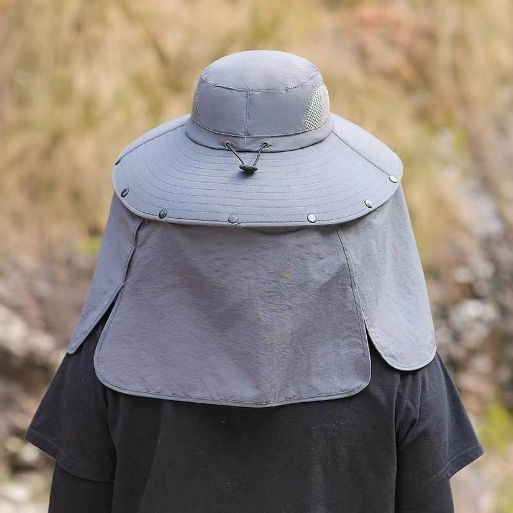 Removable Cloth Men Sun Hat Bi - Bucket Hat Cotton のレビューと価格