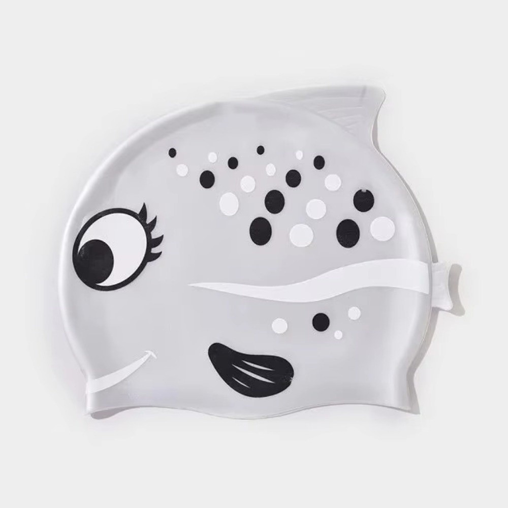 Cute Elastic Children's Swimmi - Swim Hat Silicone のレビューと価格