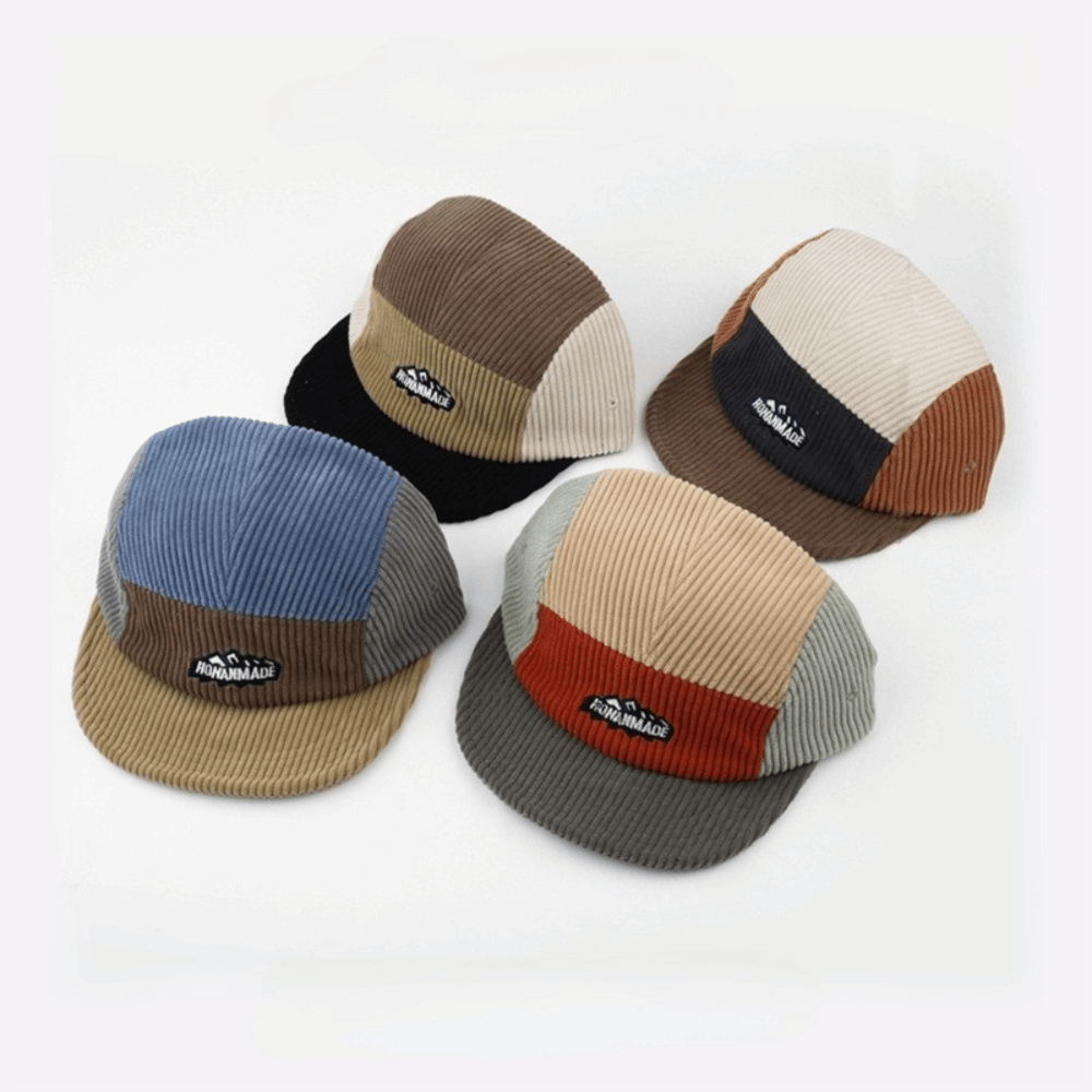 Casual Retro Corduroy Baseball - Corduroy Cap 5 Panel のレビューと価格