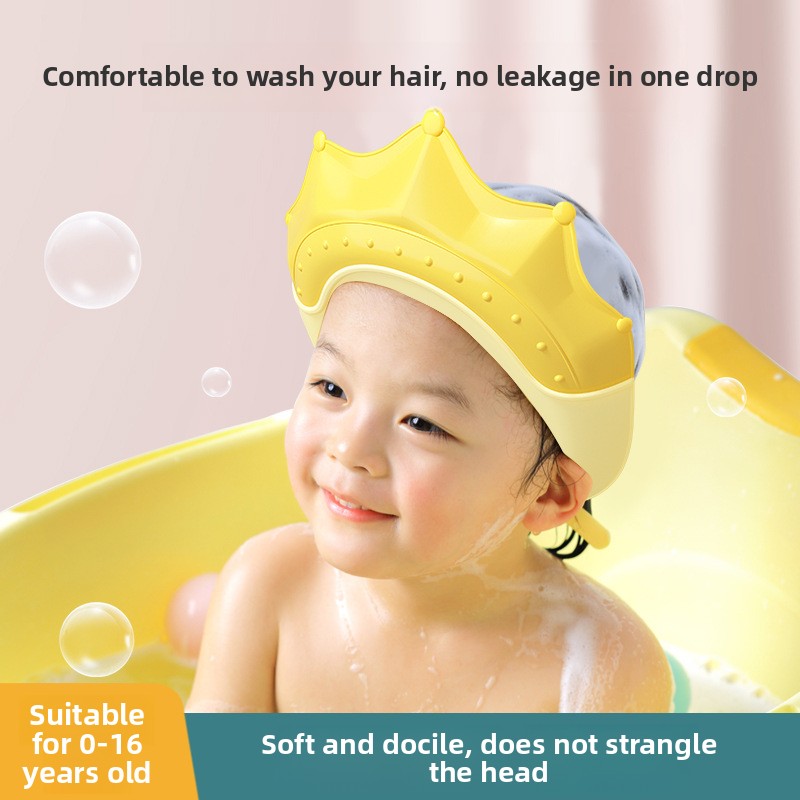Kids Waterproof Shower Cap Bab - Swim Hat Silicone のレビューと価格