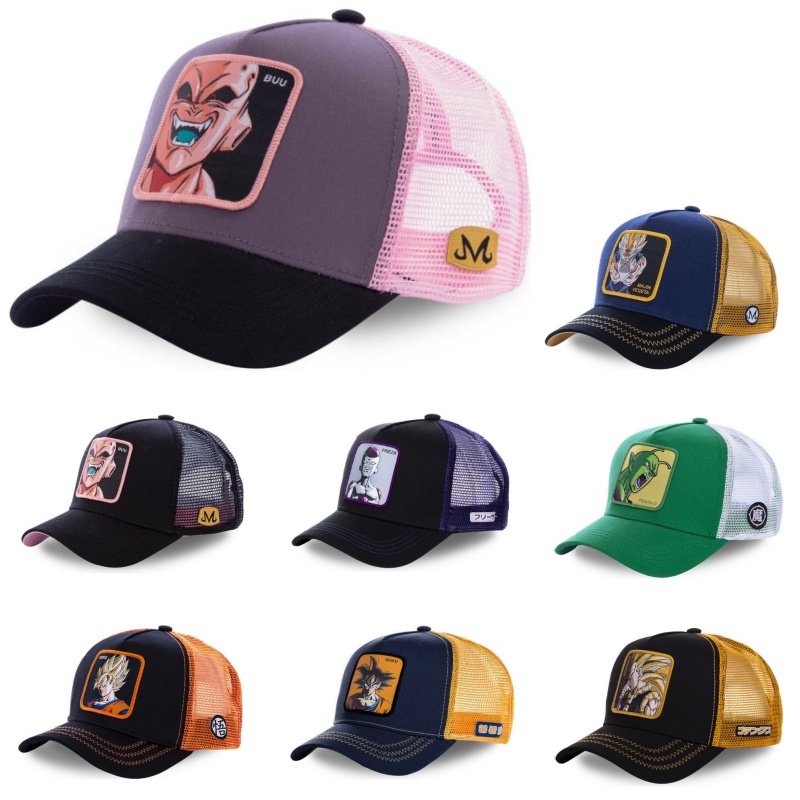 New Dragon Ball Son Goku Cap S - Trucker Cap Mesh のレビューと価格