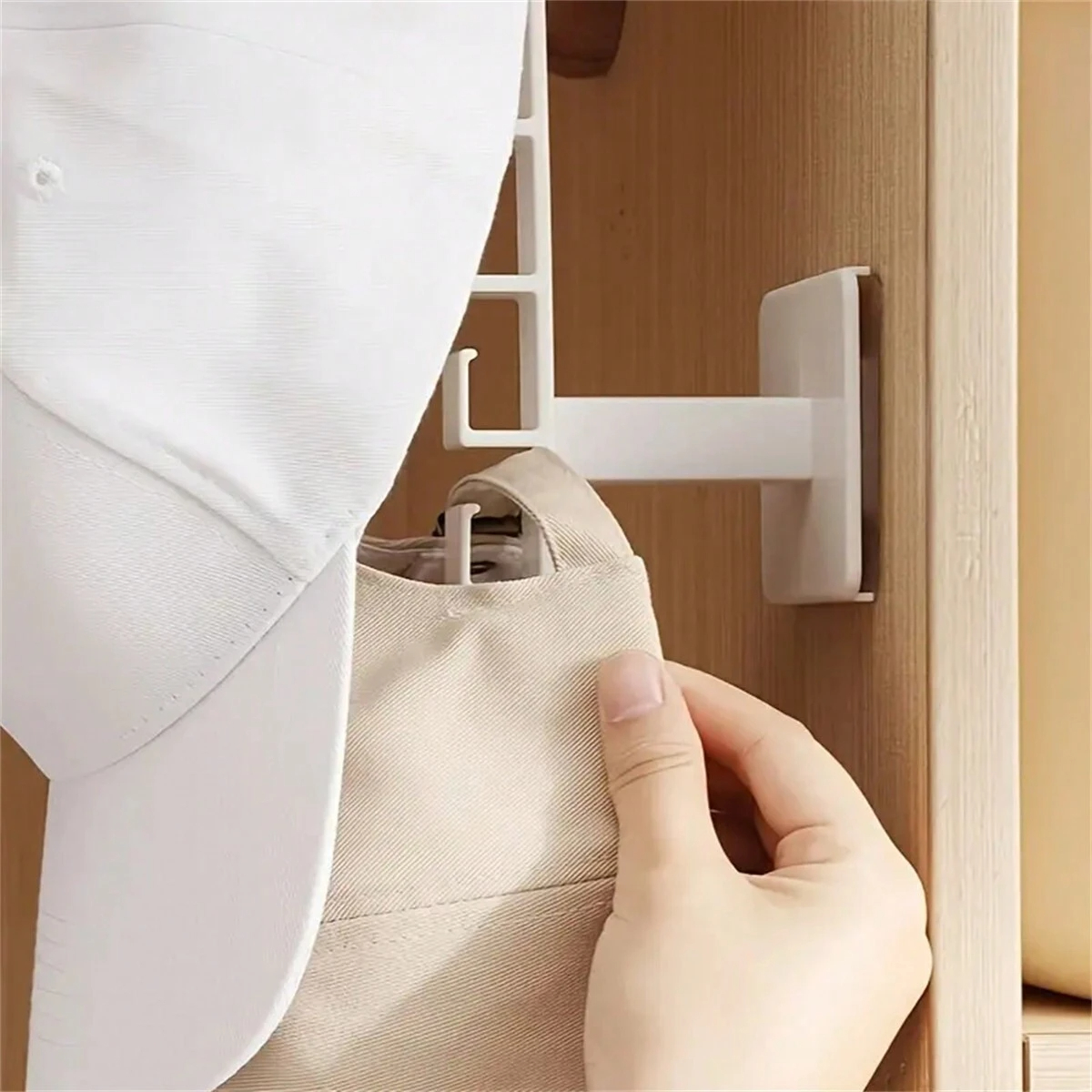 1/2/4Pcs Punch Free Hat Hanger - Baseball Cap Structured のレビューと価格