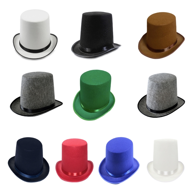 Vintage Fedora Top Hat Solid C - Fedora Hat Wool のレビューと価格