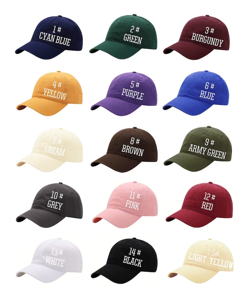 Personalized Embroidered Hat C - Dad Hat Cotton のレビューと価格