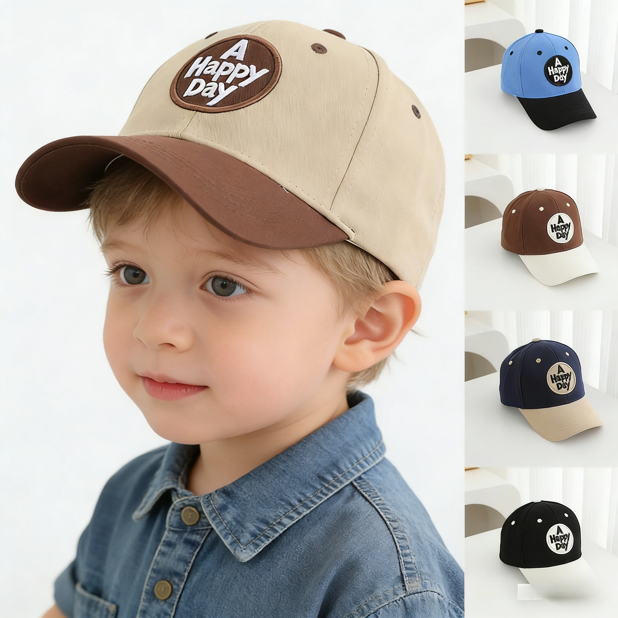 Letter Patchwork Baseball Cap  - Visor Sun Hat のレビューと価格