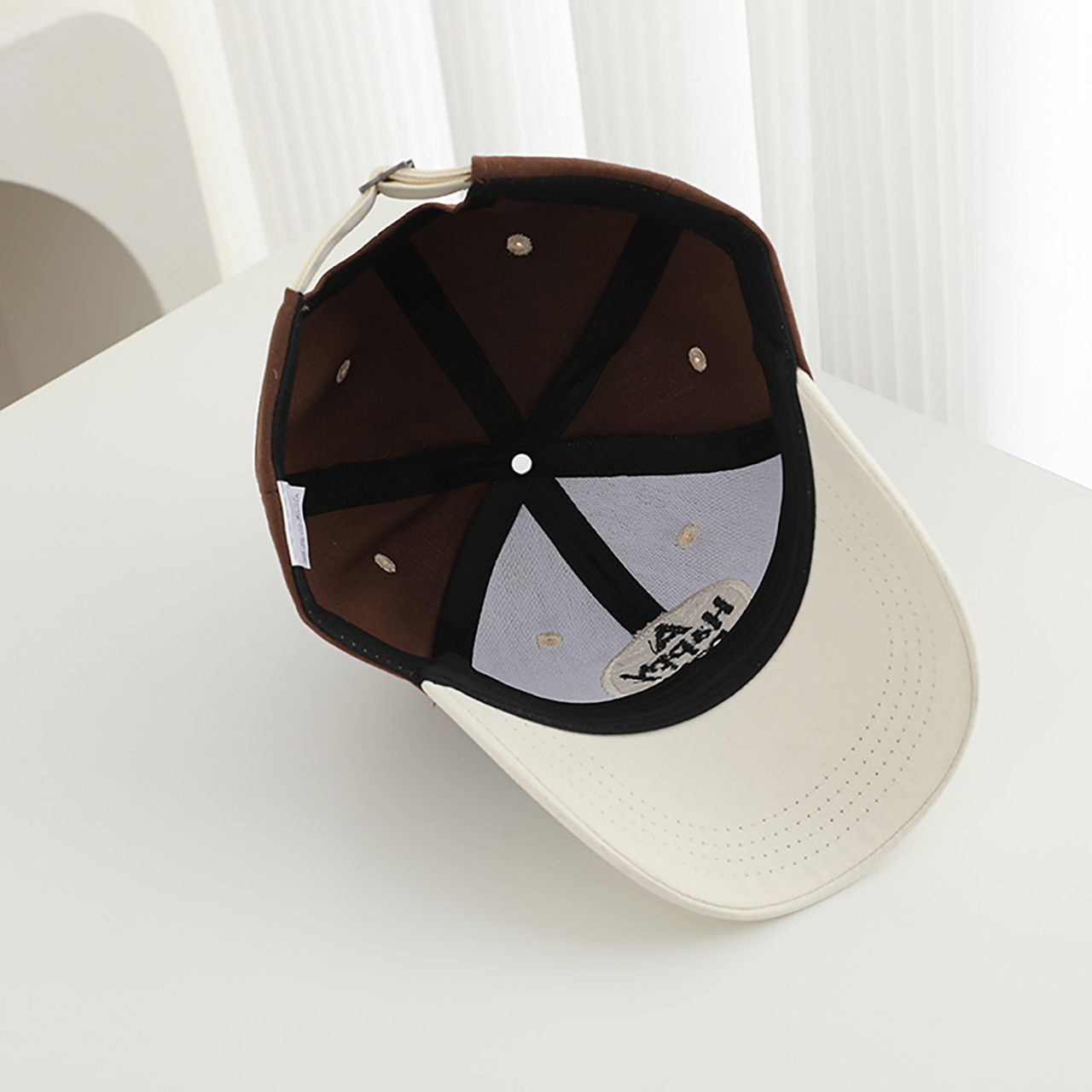 Letter Patchwork Baseball Cap  - Visor Sun Hat のレビューと価格