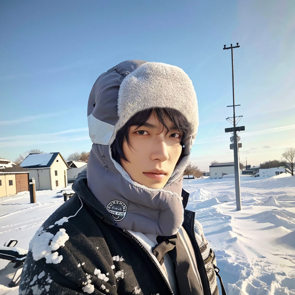 Mens Winter Ski Hat Thickened  - Winter Trapper Hat のレビューと価格