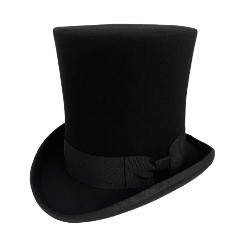 Black Wool Felt Top Hat Men's  - Fedora Hat Wool のレビューと価格