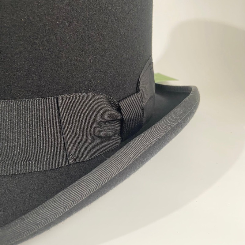 Black Wool Felt Top Hat Men's  - Fedora Hat Wool のレビューと価格