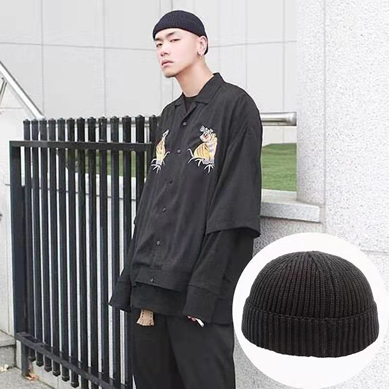 1Pcs Winter Warm Unisex Wool B - Beanie Cuffed Knit のレビューと価格